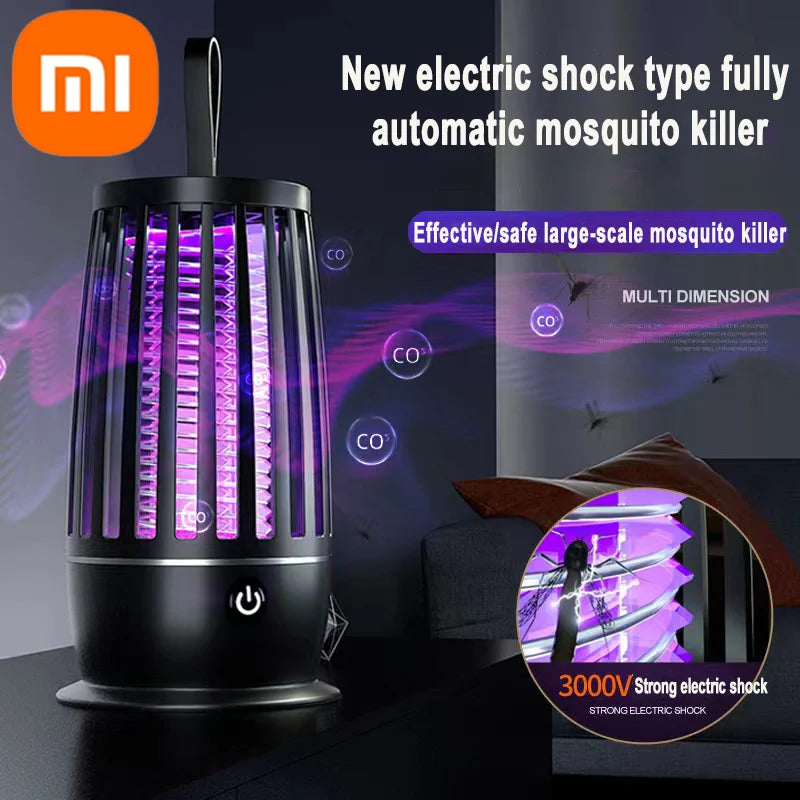 Xiaomi New Mosquito Repellent Lamp Silent USB Charging Portable Mosquito Killer Suitable for Indoor and Outdoor Camping